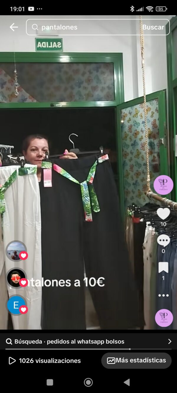 Pantalón con cinturon - Imagen 2