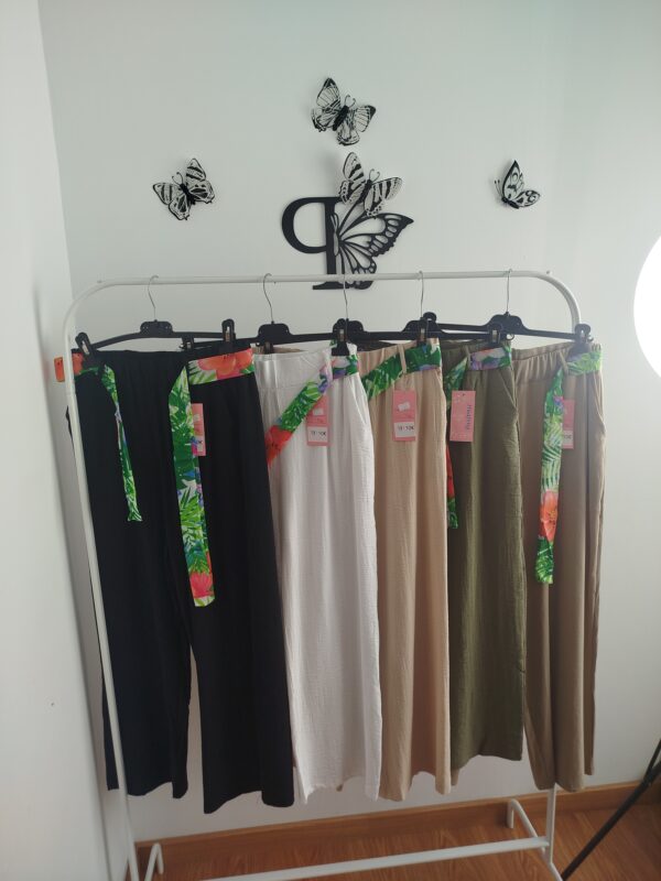 Pantalón con cinturon