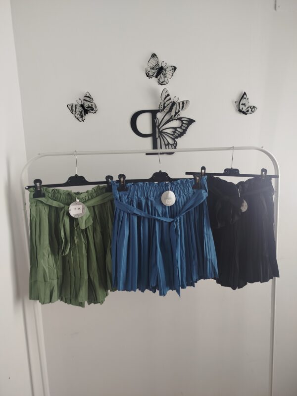 Falda pantalón plisada 3 colores