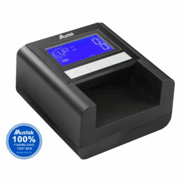 DETECTOR DE BILLETES FALSOS MUSTEK D9