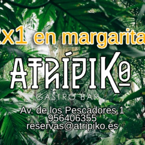 Promoción: 2x1 en Margaritas