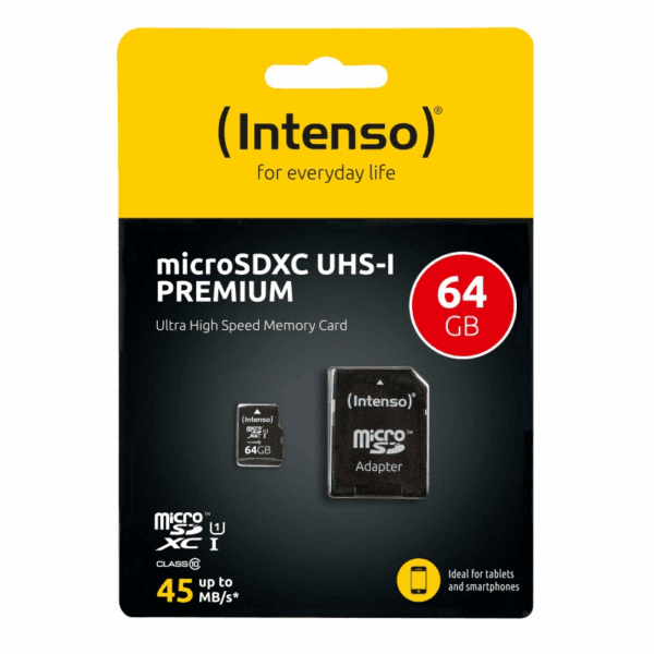 Micro Sd 64gb Kinston sdxc canvas cl10