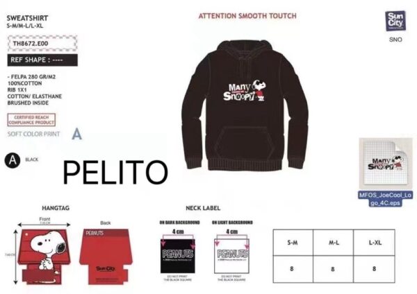 Sudadera SNOOPY